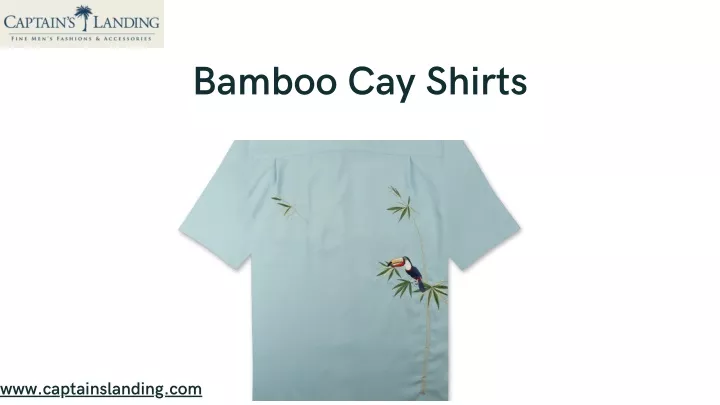 bamboo cay shirts