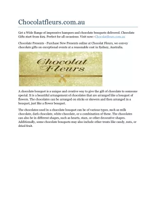 chocolatfleurs com au