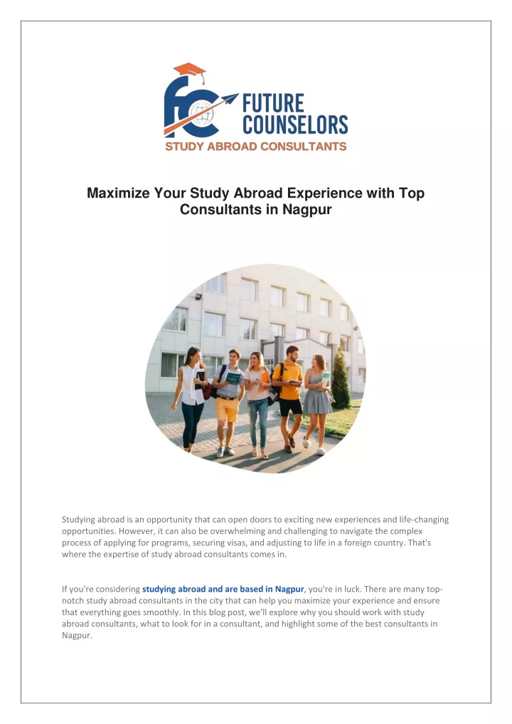 maximize your study abroad experience with