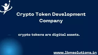 CRYPTO TOKEN DEVELOPMENT COMPANY