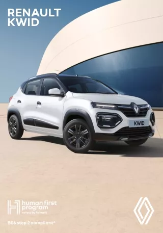 Make an Entry in Style with Renault Kwid