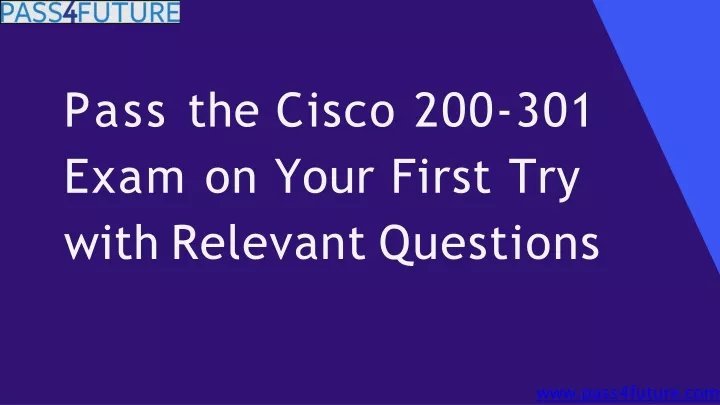 pass the cisco 200 301 exam on your first
