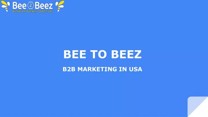 bee to beez