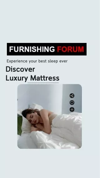 "Sweet Dreams: A Comprehensive Guide to Choosing the Perfect Mattress"