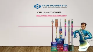 Telecom Sector GI Earthing Strip