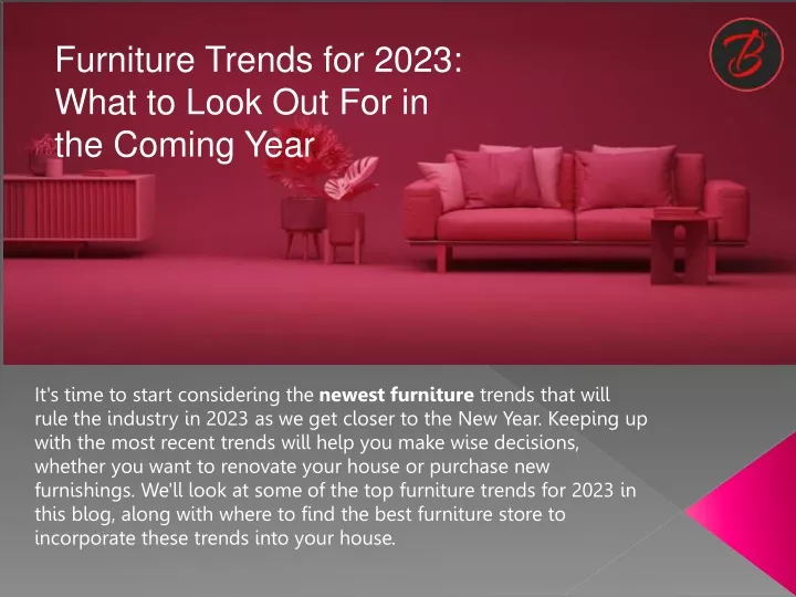 furniture trends for 2023 what to look