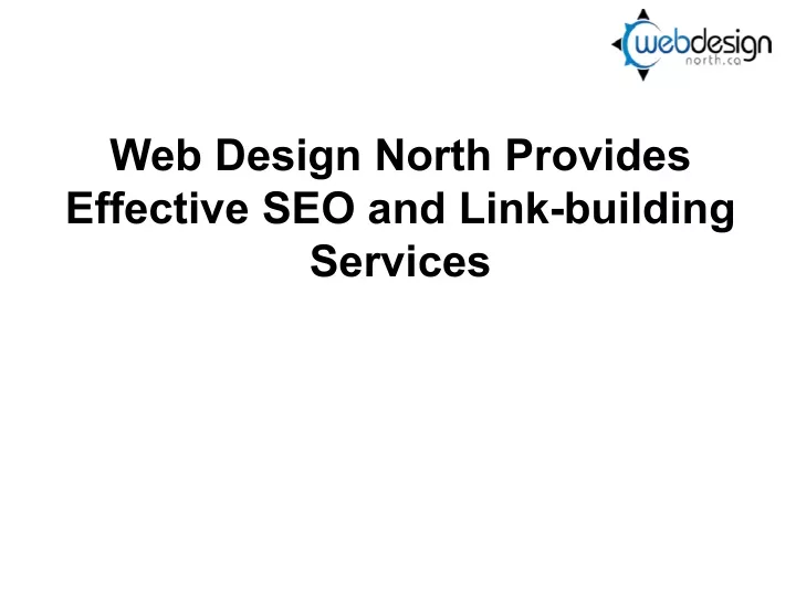 web design north provides effective seo and link