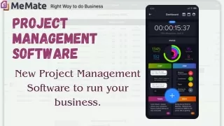 Memate: Project Management Software and Platform