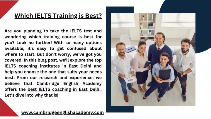 which ielts training is best