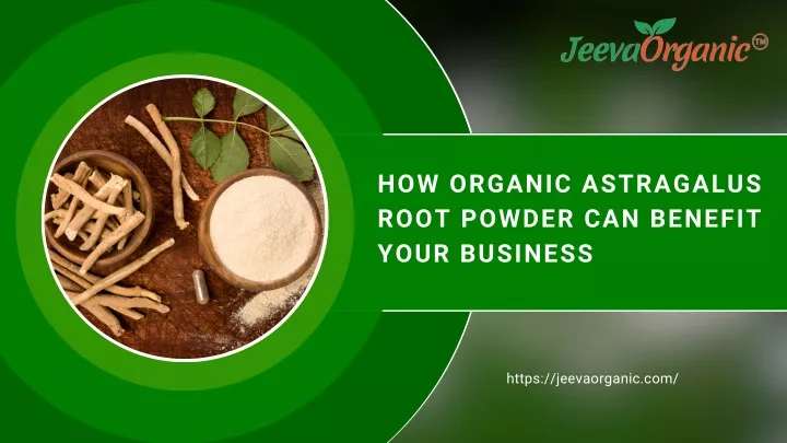 how organic astragalus root powder can benefit