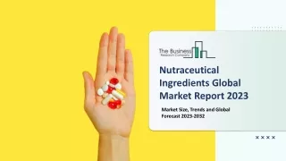 nutraceutical ingredients global market report