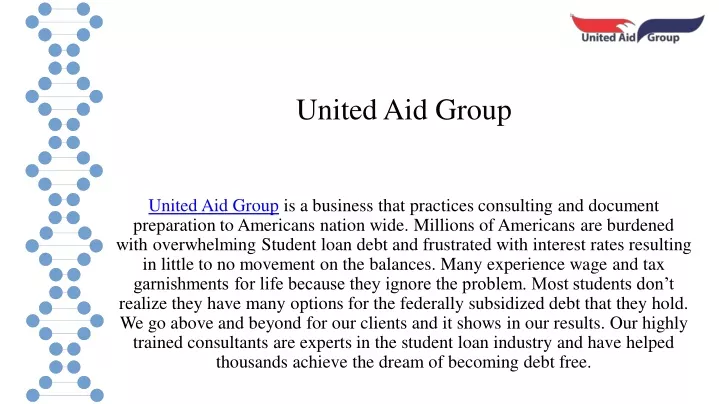 united aid group