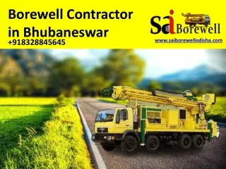 borewell contractor in bhubaneswar