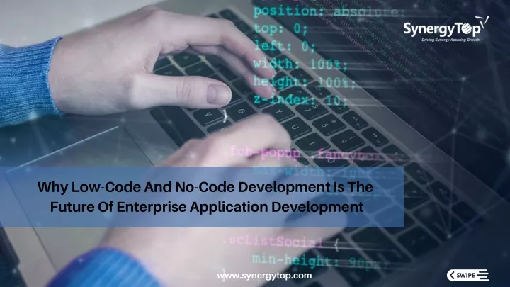 why low code and no code development