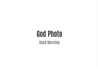 God Photo