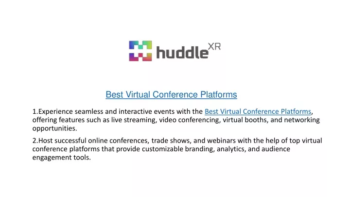 best virtual conference platforms