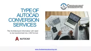 Type of AutoCAD Conversions Services for AEC Projects