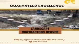 Landscape Contractors Denver