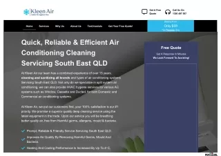 Air Conditioning Cleaning Servicing | Air Conditioning Cleaning Service