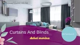 Custom Curtains and Blinds in Dubai Marina Enhance Your Home