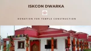 Support ISKCON Dwarka With Donation For Temple Construction