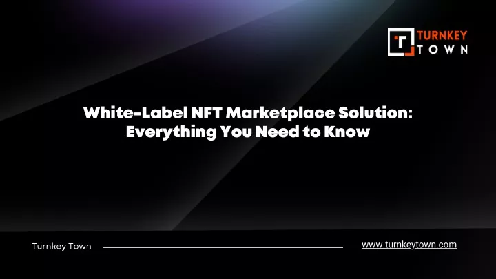 white label nft marketplace solution everything