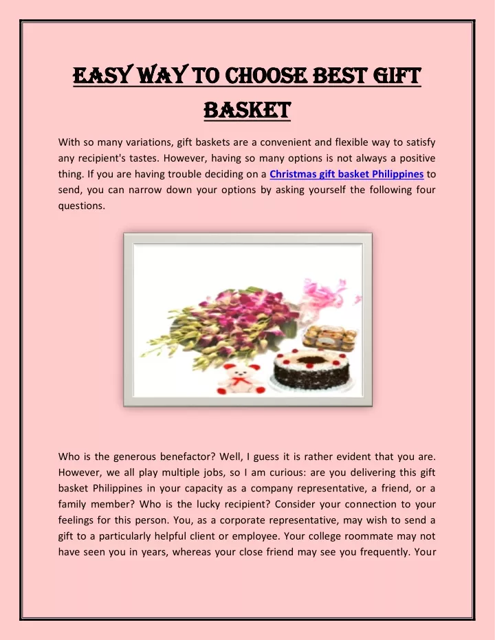 easy way to choose best gift easy way to choose