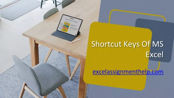 shortcut keys of ms excel