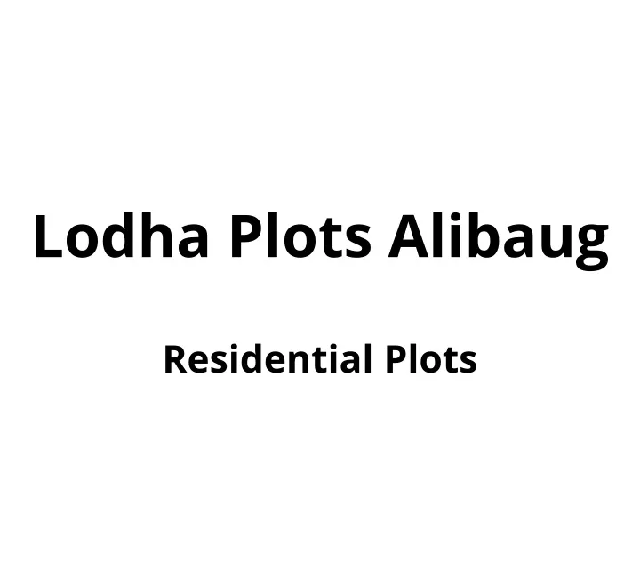 lodha plots alibaug