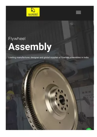 automotive flywheel assembly manufacturer