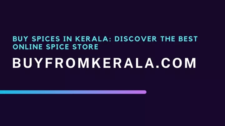 buy spices in kerala discover the best online