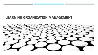 learning organization management
