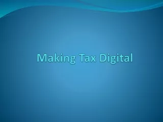 Making Tax Digital - Moneypex