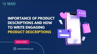 importance of product descriptions