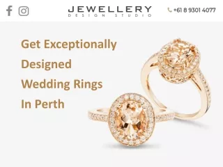 get exceptionally designed wedding rings in perth