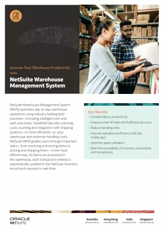 NetSuite Warehouse Management System - Cinntra