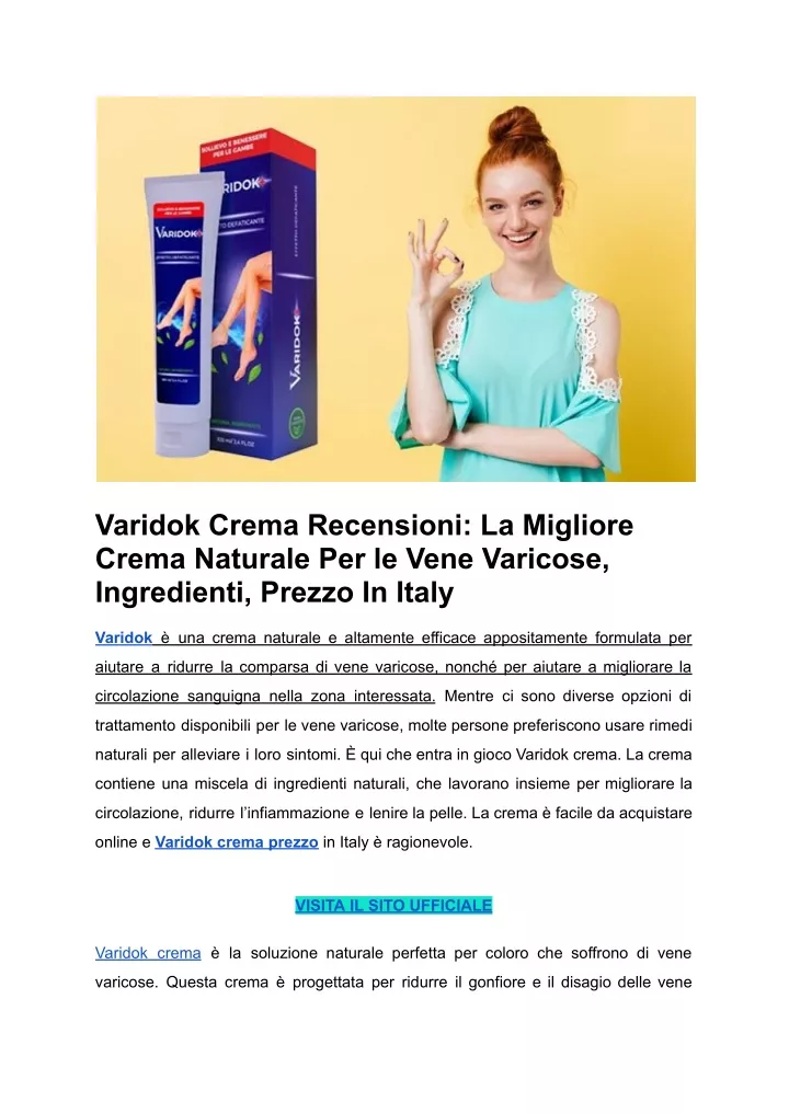 varidok crema recensioni la migliore crema