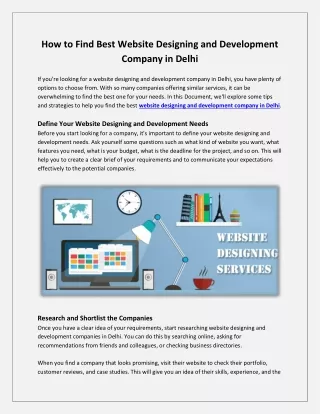 how to find best website designing