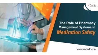 The Role of Pharmacy Management Systems in Medication Safety