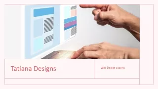 Choose Tatiana Design for Certified Seattle Web Design Services