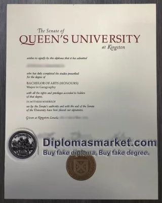 How to order Queen's University diploma