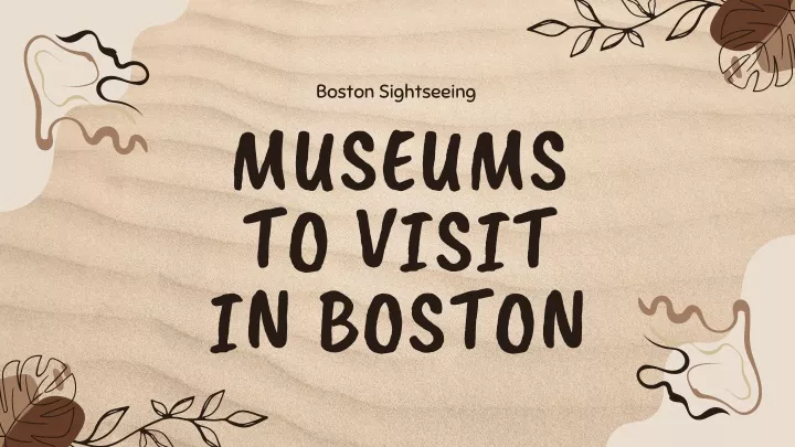 boston sightseeing