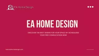Professional Remodeling Services At EA Home Design