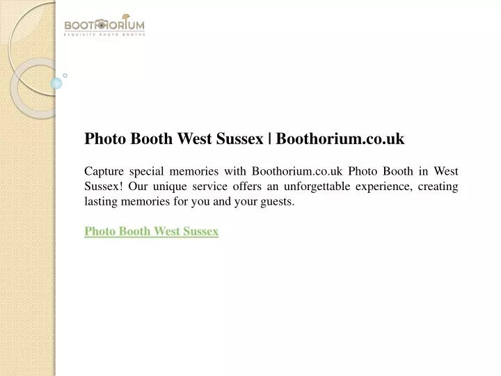 photo booth west sussex boothorium co uk capture