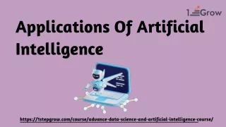 applications of artificial intelligence