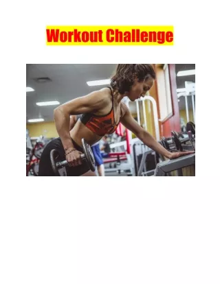 Workout Challenge