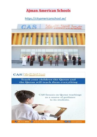 ajman american schools
