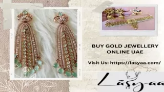 Buy Gold Jewellery Online UAE