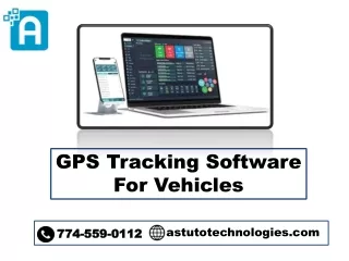 GPS Tracking Software for Vehicles