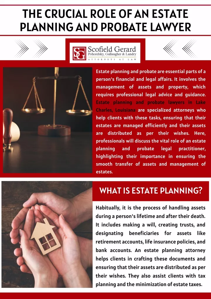 the crucial role of an estate planning